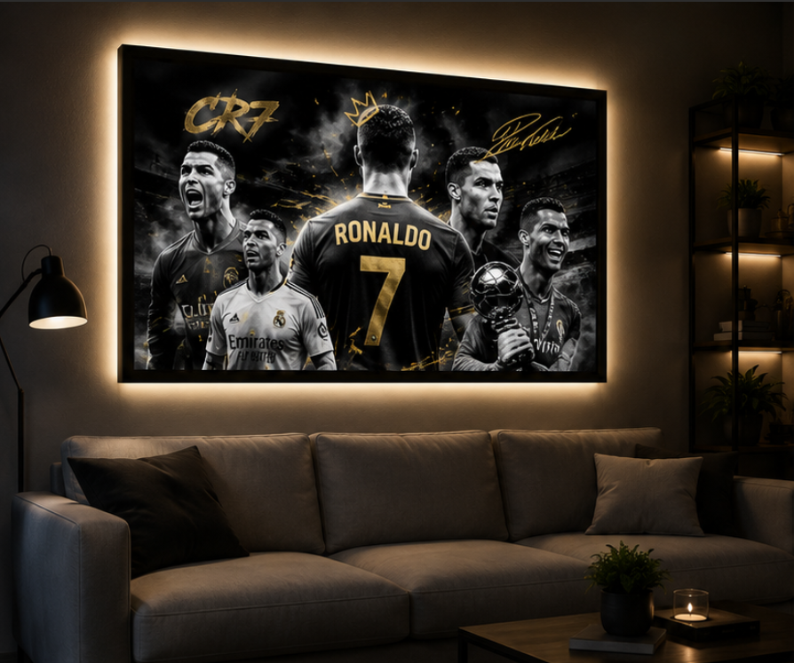 GlowFrame™ | Tableau LED Football Premium
