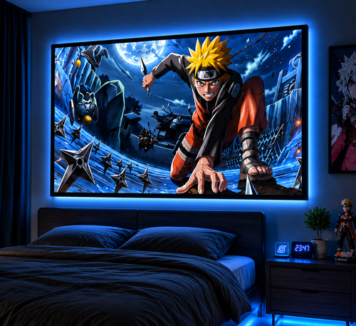 GlowFrame™ | Luffy, Shanks & Roger LED Premium