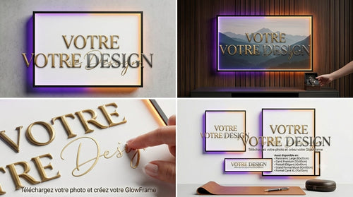 GlowFrame™ | Transformez Votre Photo en Tableau LED